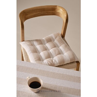 Beige chair cushion (iris)