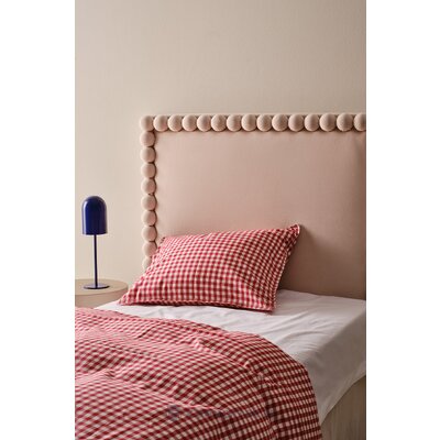 Pink headboard (zoe) 90cm