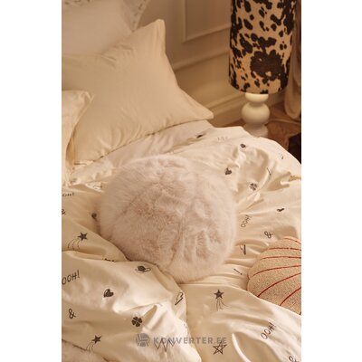 White decorative pillow (iconic)