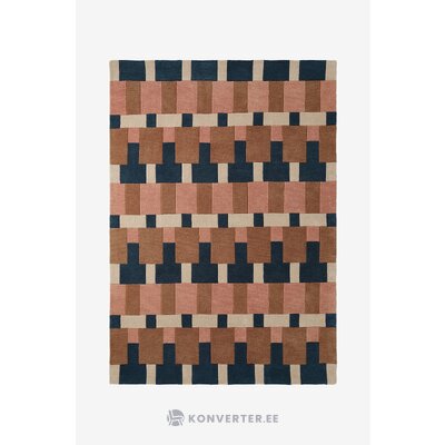 Wool carpet (erba) 140x200
