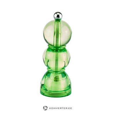 Žalias permatomas prieskonių malūnėlis „Mini Bob“