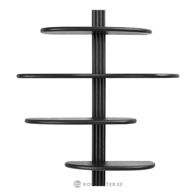 Black Solid Wood Wall Shelf Aliano (House Nordic)