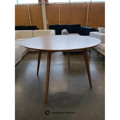 Round dining table (rw) d=115 with cosmetic defect