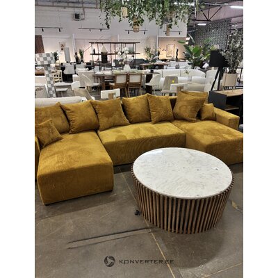 Oranž U-Kujuline Riiuliga Diivanvoodi (Solero U) Komfort