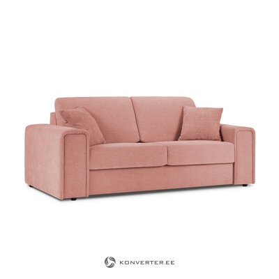 Sofa bed (elodie) interieurs 86 pink, structured fabric