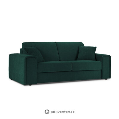 Sofa bed (elodie) interieurs 86 bottle green, structured fabric