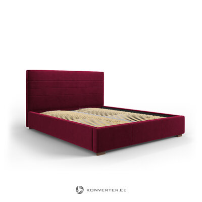 Bed (ilena) interieurs 86 dark red, velvet, 106x198x223