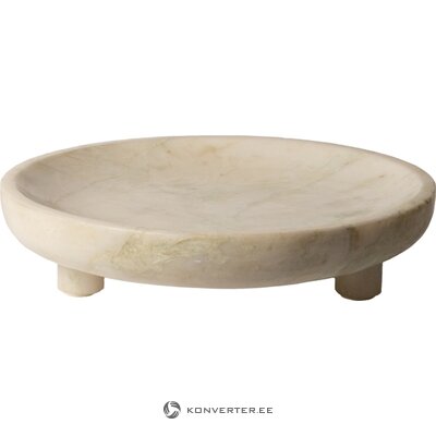 Light Green Marble Round Plate