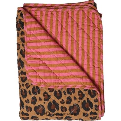 Leopard Pattern Quilted Day Blanket