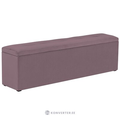 Bench (mi) koko home lavender, structured fabric, 47x34x160