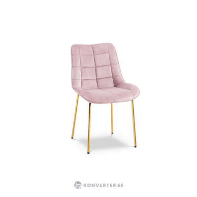 Velvet chair (tenor) coco home lavender, velvet, gold metal
