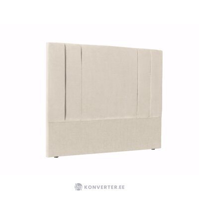 Headboard (do) koko home beige, structured fabric, 120x10x140