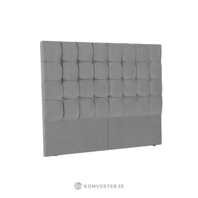 Headboard (sol) cocoa home gray, structured fabric, 120x10x140