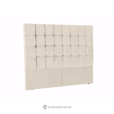 Sängynpääty (sol) coco home beige, strukturoitu kangas, 120x10x140
