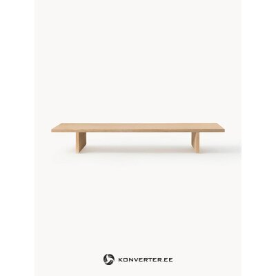 Gaiši brūns zems kafijas galdiņš (kona)