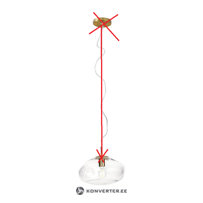 Glass Pendant Lamp (Amora)