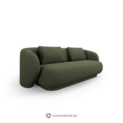 Tamsiai žalia sofa-lova „Lionel“ (besolux)