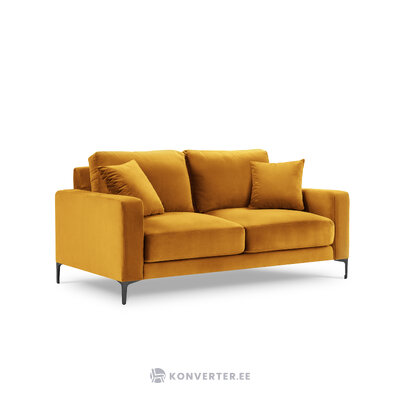 Sofa &quot;Venus&quot; yellow, velvet