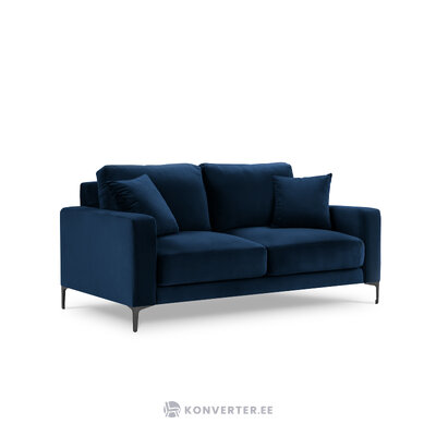 Sofa &quot;venus&quot; deep blue, velvet