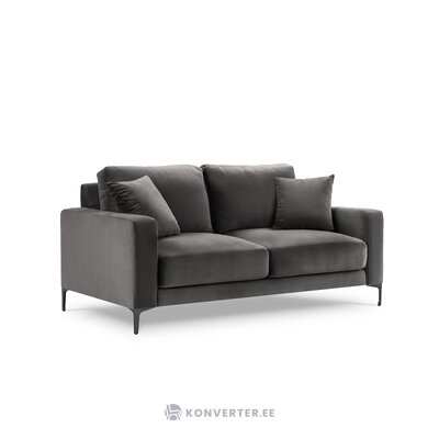 Sofa &quot;venus&quot; grey, velvet