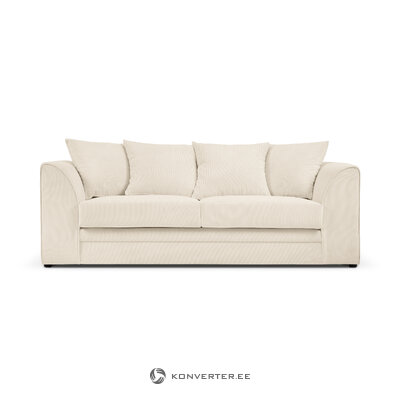 Sofa (cidoninė) mazzini sofos šviesiai smėlio spalvos, aksominė