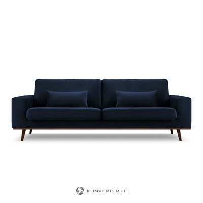 Velvet sofa (hebe) mazzini sofas deep blue, velvet