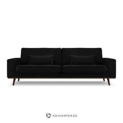 Velvet sofa (hebe) mazzini sofas black, velvet