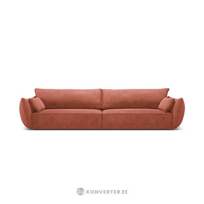 Sofa &#39;vanda&#39; raudona, šenilinė