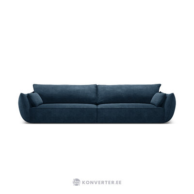 Sofa &#39;vanda&#39; sodriai mėlyna, šenilinė