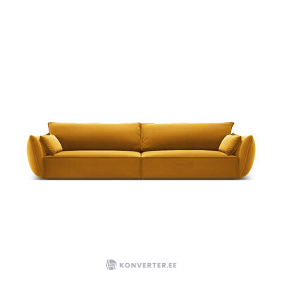 Sofa &quot;vanda&quot; geltona, aksominė