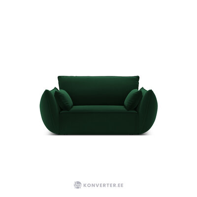 Krēsls &#39;vanda&#39; pudele zaļa, samta
