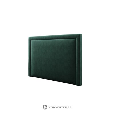 Headboard (primevere) mazzini sofas bottle green, velvet, 120x10x140