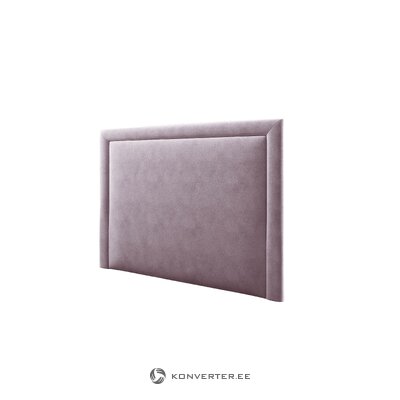 Headboard (primevere) mazzini sofa lavender, velvet, 120x10x140