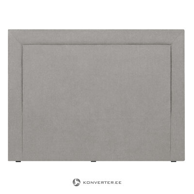 Headboard (primevere) mazzini sofas gray 2, structured fabric, 120x10x160