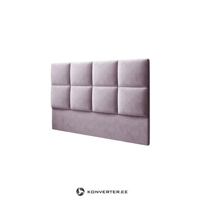 Изголовье (бегония) дивана mazzini лаванда, бархат, 120x10x160