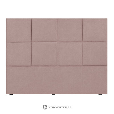 Headboard (begonia) mazzini sofas pink, structured fabric, 120x10x180