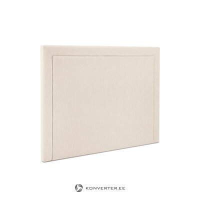 Sängynpääty (primevere) mazzini sohvat vaalea beige, strukturoitu kangas, 120x10x180