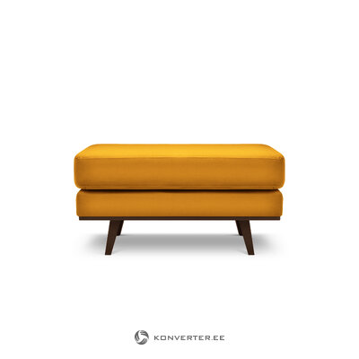 Tumba (hebe) mazzini sofa geltona, aksominė