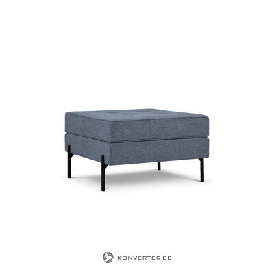 Tumba (verbana) mazzini dīvāni tumši zili, strukturēts audums, melns metāls