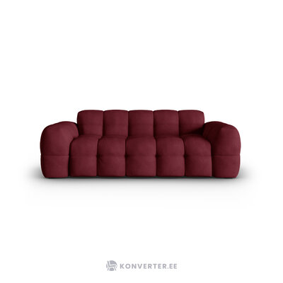 Dīvāns (nino) bordo, strukturēts audums