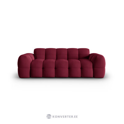 Sofa (nino) red, velvet