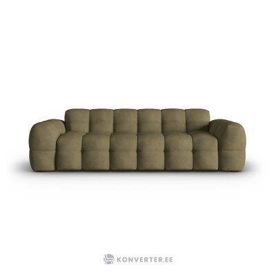 Dīvāns (nino) gaiši zaļš, strukturēts audums