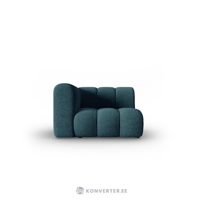 Dīvāna modulis (lupīna) tirkīza zils, šenils