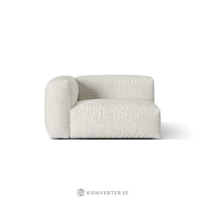 Dīvāna modulis &#39;martina&#39; pelēkbēšs melanžs, buklē, kreisais