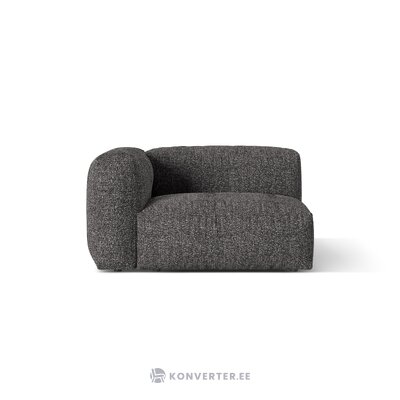 Dīvāna modulis &#39;martina&#39; antracīts, bukle, pa kreisi