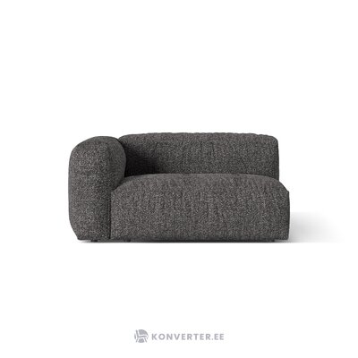 Dīvāna modulis &#39;martina&#39; antracīts, bukle, pa kreisi