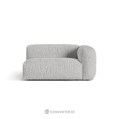 Dīvāna modulis &#39;martina&#39; sudraba, bukle, pa labi