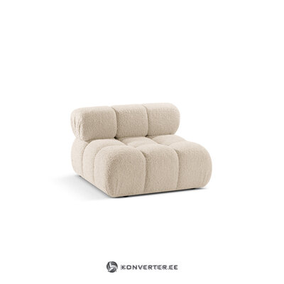 Sofa module (bellis) light beige, boucle