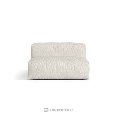 Dīvāna modulis bez roku balstiem &#39;martina&#39; pelēkbēšs melanžs, buklē