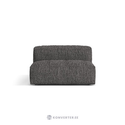 Bezroku dīvāna modulis &#39;martina&#39; antracīts, bukle